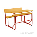 Guro sa Kindergarden Laboratory Working Double Chair Table